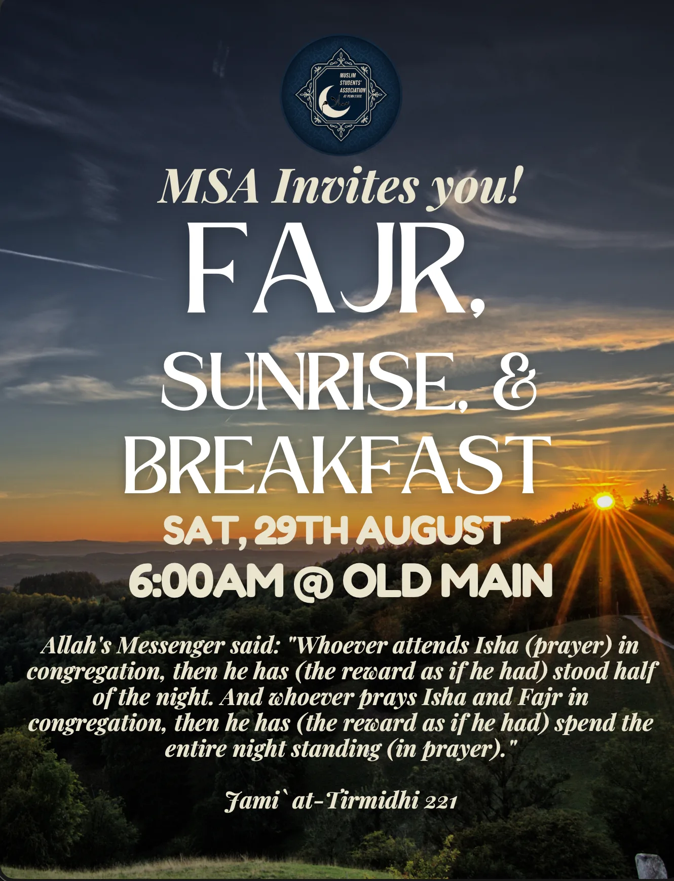 Fajr & Sunrise